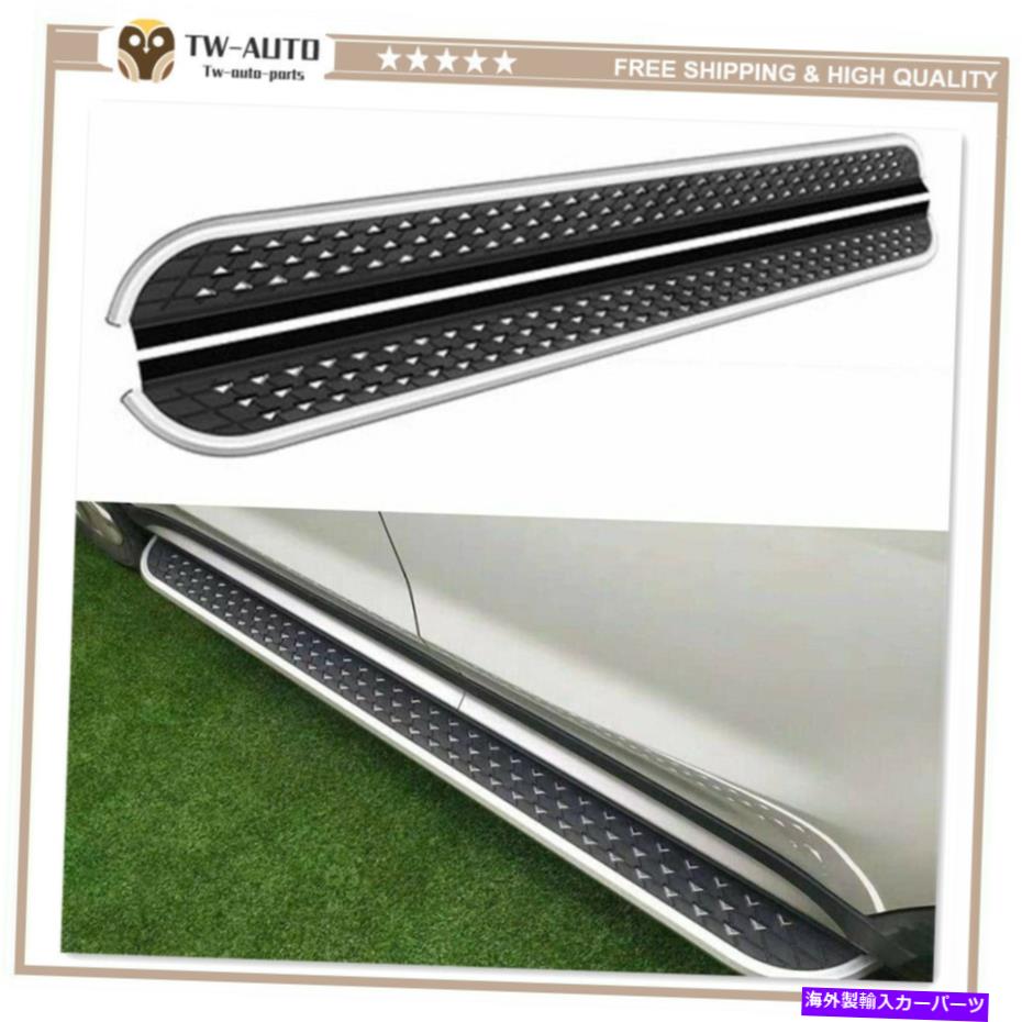 Nerf Bar ビュイックエンコールGX 2020 2021ドアサイドステップランニングボードnerf barに適している2pcs 2Pcs Fits for Buick Encore GX 2020 2021 Door Side Step Running Board Nerf Bar【並行輸入品】