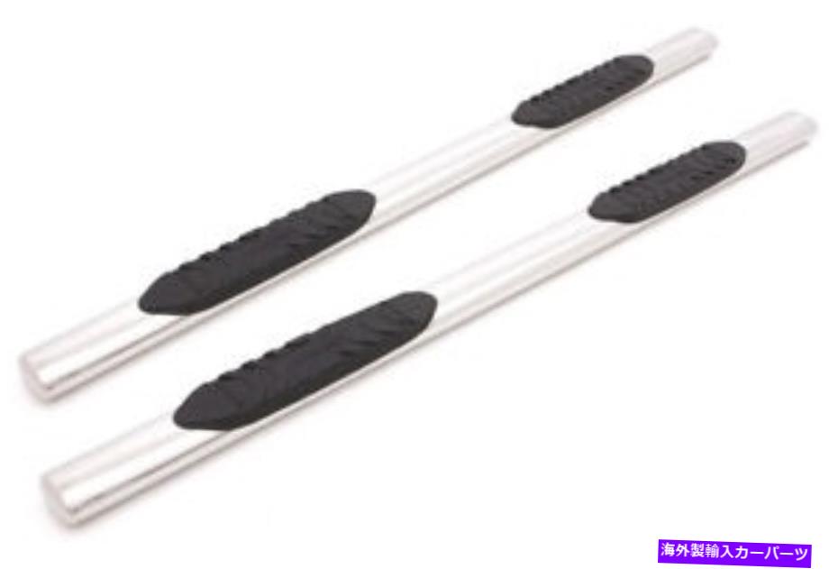 Nerf Bar Lund 23955006 2009-2022 Dodge Ram 1500の楕円形のストレートナーフバー Lund 23955006 Oval Straight Nerf Bars for 2009-2022 Dodge Ram 1500【並行輸入品】