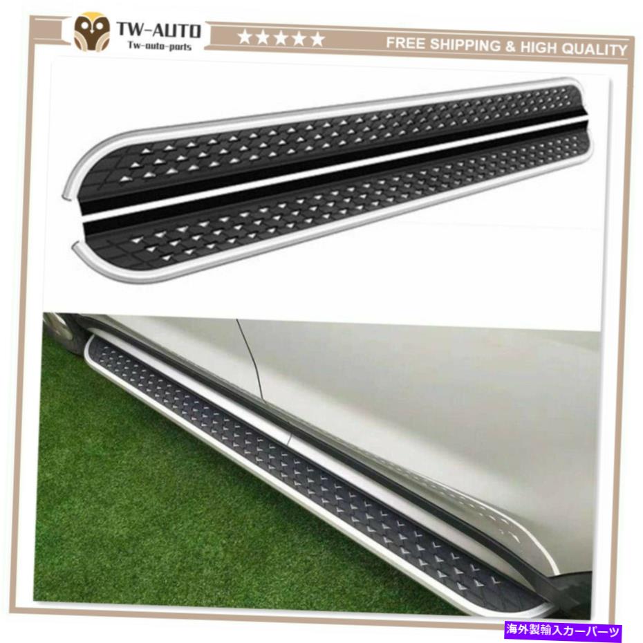 Nerf Bar シボレーシボレーequinox 2018-2021ドアサイドステップランニングボードnerf barに適しています Fit for Chevrolet Chevy Equinox 2018-2021 Door Side Step Running Board Nerf Bar【並行輸入品】