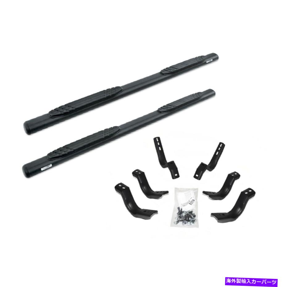 Nerf Bar Go Rhino 104404387T 1000シリーズ4 x 87 Sierra 2500hdのブラックサイドステップキット Go Rhino 104404387T 1000 Series 4 x 87 Black SideStep Kit for Sierra 2500HD【並行輸入品】