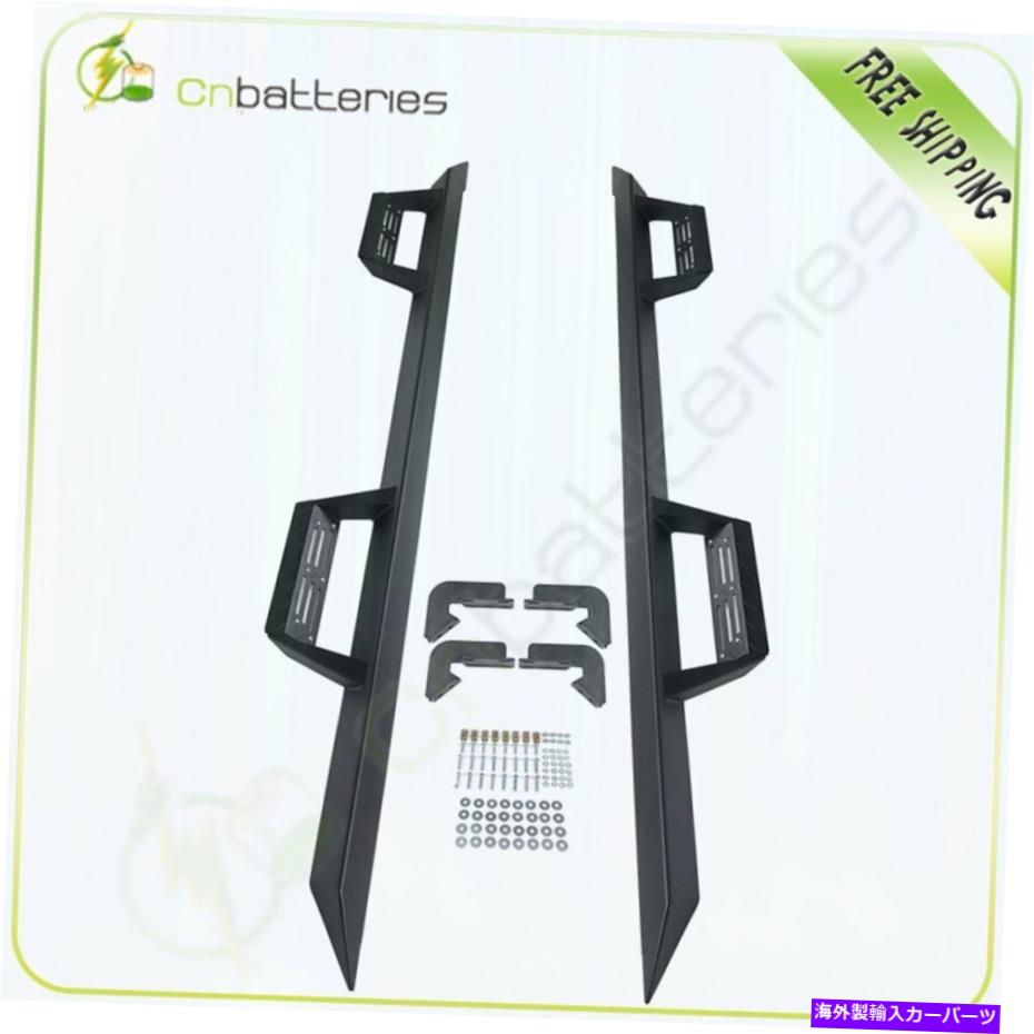 Nerf Bar 2015-2021 2020 Ford F-150 Crew Cab Nerf Bars Running Boardsに適しています Fit For 2015-2021 2020 Ford F-150 Crew Cab Nerf Bars Side Steps Running Boards【並行輸入品】