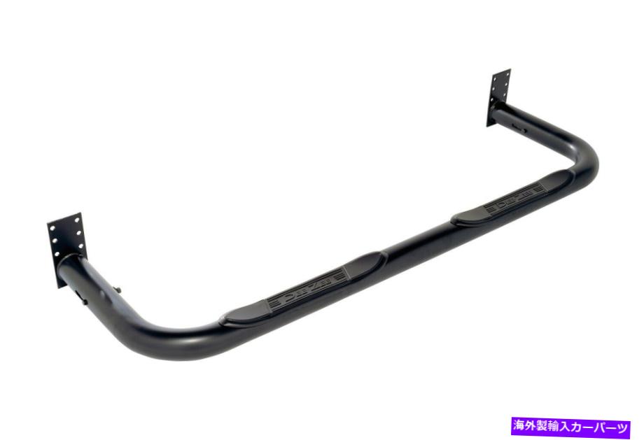 Nerf Bar Dee Zee DZ3700301 Ultrablack Steel Side Steps Universal 3in。RoundCabの長さ Dee Zee DZ3700301 UltraBlack Steel Side Steps Universal 3 in. Round Cab Length【並行輸入品】