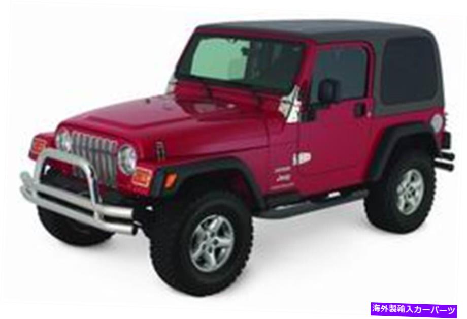 Nerf Bar Smittybilt JN44-S2B Sure Step Side Barは87-95 Wrangler（YJ）に適合します Smittybilt Jn44-S2b Sure Step Side Bar Fits 87-95 Wrangler (Yj)【並行輸入品】