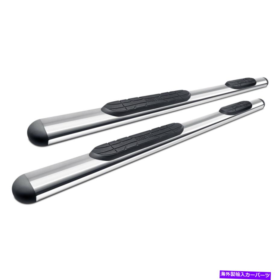 Nerf Bar ラム3500 11-21ウェスティン4 "プレミアキャブの長さ磨き式楕円形のチューブステップバー For Ram 3500 11-21 Westin 4" Premier Cab Length Polished Oval Tube Step Bars【並行輸入品】｜Us Custom Parts Shop USDM