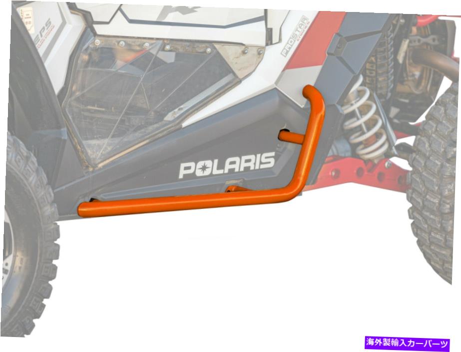 Nerf Bar Polaris RZR 900 / S 900（2015+）のSuperATVヘビーデューティナーフバー - オレンジ SuperATV Heavy Duty Nerf Bars for Polaris RZR 900 / S 900 (2015+) - ORANGE【並行輸入品】