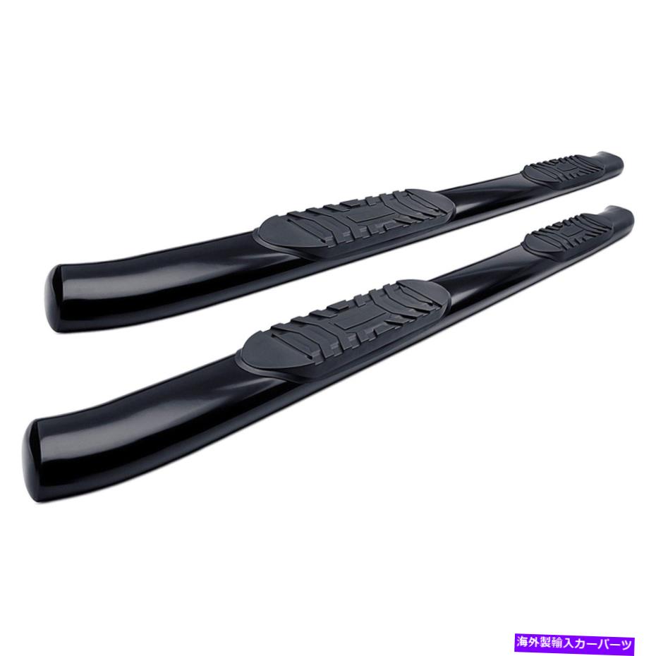 Nerf Bar トヨタツンドラ用07-21スチールクラフト5 "プレミアムキャブの長さブラックオーバルサイドバー For Toyota Tundra 07-21 SteelCraft 5" Premium Cab Length Black Oval Side Bars【並行輸入品】|Us Custom Parts Shop USDM