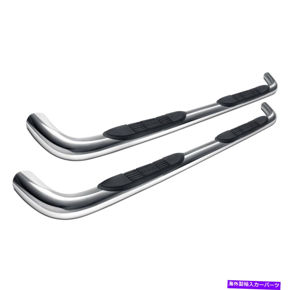 Nerf Bar Ford F-150 15-20 Lund 23291908 4 "キャブの長さ磨き式湾曲したチューブステップ For Ford F-150 15-20 Lund 23291908 4" Cab Length Polished Oval Curved Tube Steps【並行輸入品】｜Us Custom Parts Shop USDM