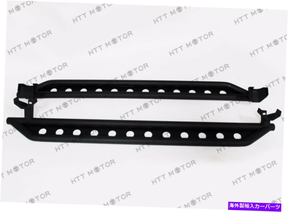 Nerf Bar 07-17 for Jeep JK Wranglerすべて4ドアアーマースライダーサイドロッカーガードNERFバー For 07-17 Jeep JK Wrangler All 4 Door Armor Sliders Side Rocker Guard Nerf Bar【並行輸入品】