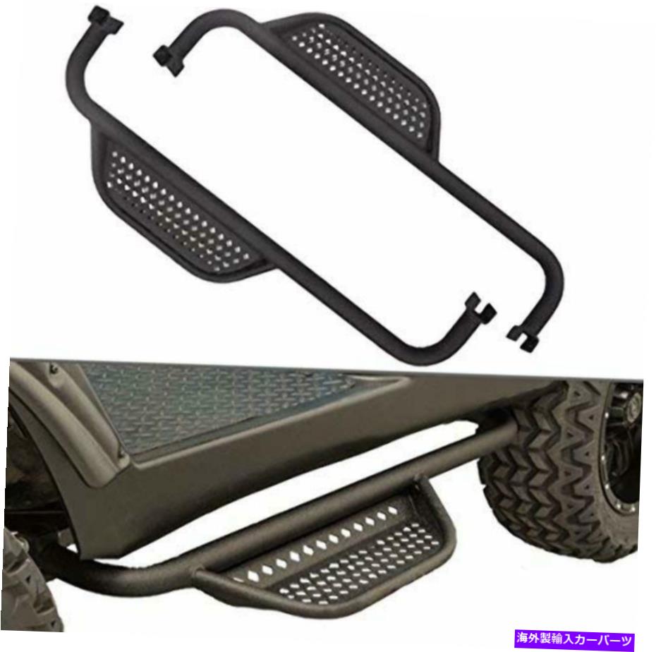 Nerf Bar MJFXアーマーnerfバードロップダウンサイドステップヤマハドライブの取り付けキット2 MJFX Armor Nerf Bar Drop Down Side Step with Mounting Kit for Yamaha Drive2【並行輸入品】