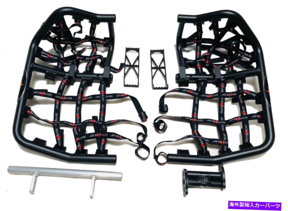 Nerf Bar Blingstar Factory nerf BarsテクスチャブラックホンダTRX400EX TR400Xすべて Blingstar Factory Nerf Bars Textured Black Honda TRX400EX TR400X All Years【並行輸入品】