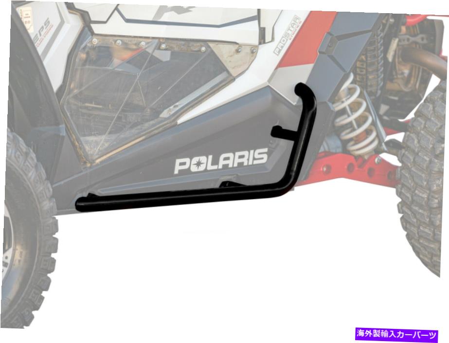 Nerf Bar Polaris RZR 900 / S 900（2015+）のSuperATVヘビーデューティナーフバー - ブラック SuperATV Heavy Duty Nerf Bars for Polaris RZR 900 / S 900 (2015+) - BLACK【並行輸入品】