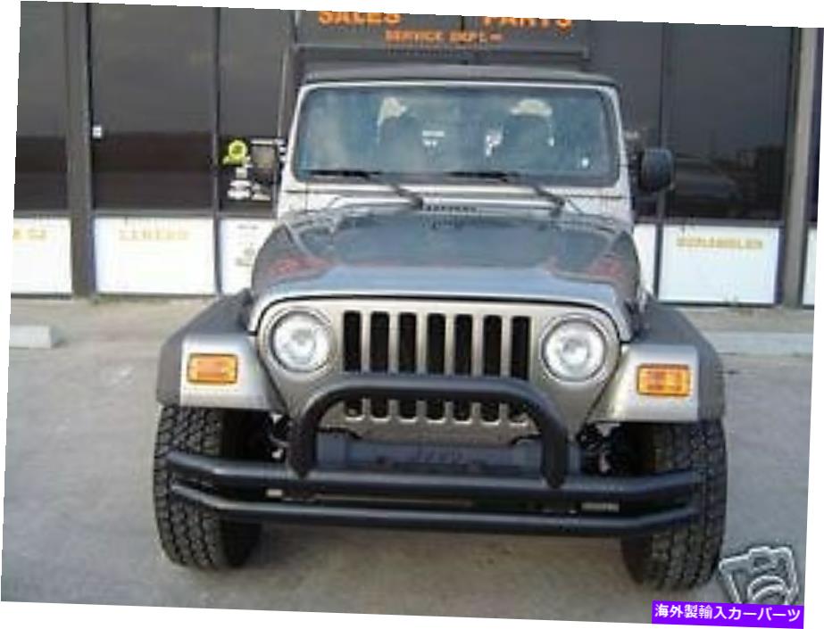 Nerf Bar デュアルチューブバンパー＆ネルフバーのコンボフィットジープラングラー87-06 Dual Tube Bumper & Nerf Bars Combo fits Jeep Wrangler 87-06【並行輸入品】