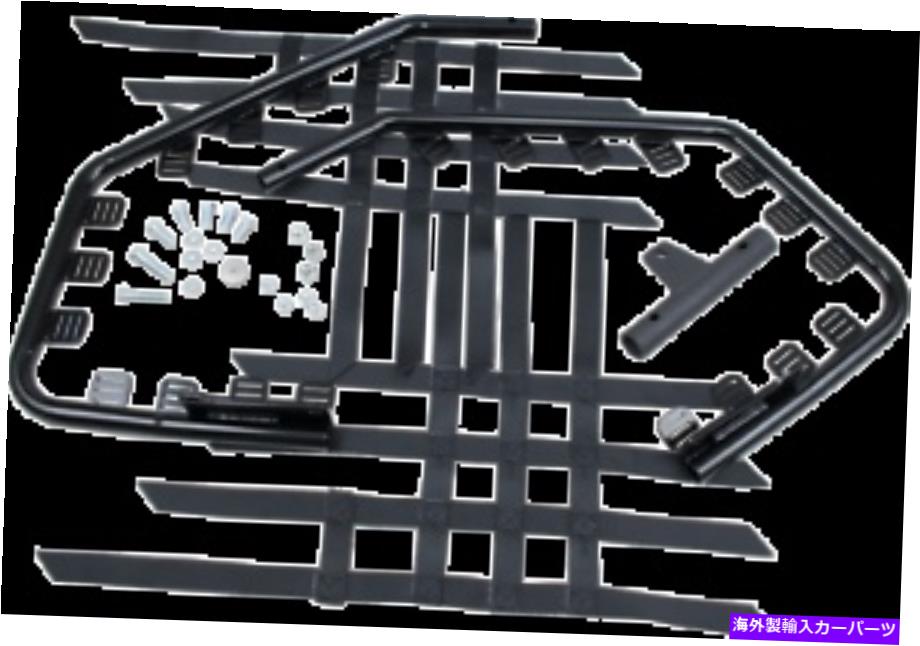 Nerf Bar DGパフォーマンスブラック/ブラック1インチスチールチューブATVネルフバー付きネットウェビング54-4470 DG Performance Black/Black 1&rdquo; Steel Tube ATV Nerf Bars w/Net Webbing 54-4470【並行輸入品】｜Us Custom Parts Shop USDM