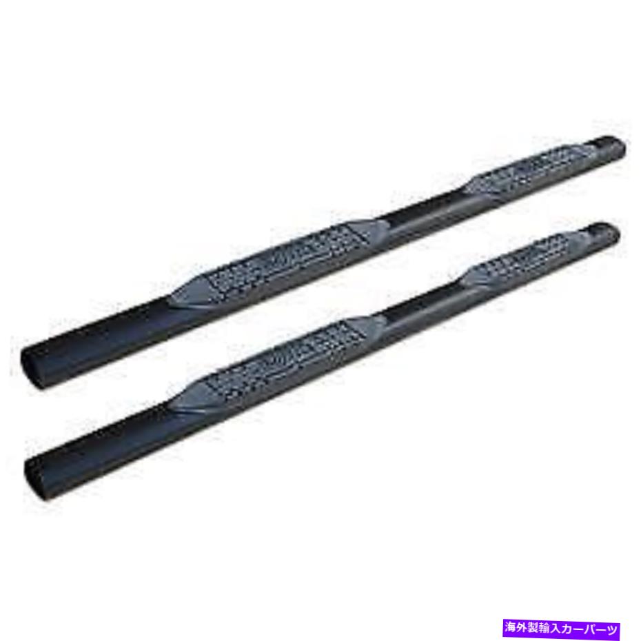 Nerf Bar Raptor 0702-0648Bステップパッド付きNERFバー4 \\ '楕円形の黒いEコーティングIで湾曲 Raptor 0702-0648B Nerf Bar With Step Pads 4\\' Oval Curved with Black E-Coated i【並行輸入品】 111,100円