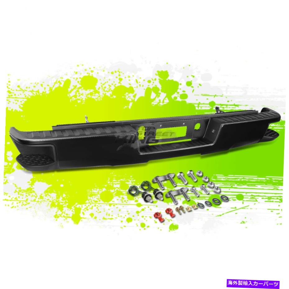 Nerf Bar 14-17シルバラド/シエラのためのサイドステップパッド付きブラックリアバンパーフェイスバーアセンブリ BLACK REAR BUMPER FACE BAR ASSEMBLY w/SIDE STEP PAD FOR 14-17 SILVERADO/SIERRA【並行輸入品】 112,805円