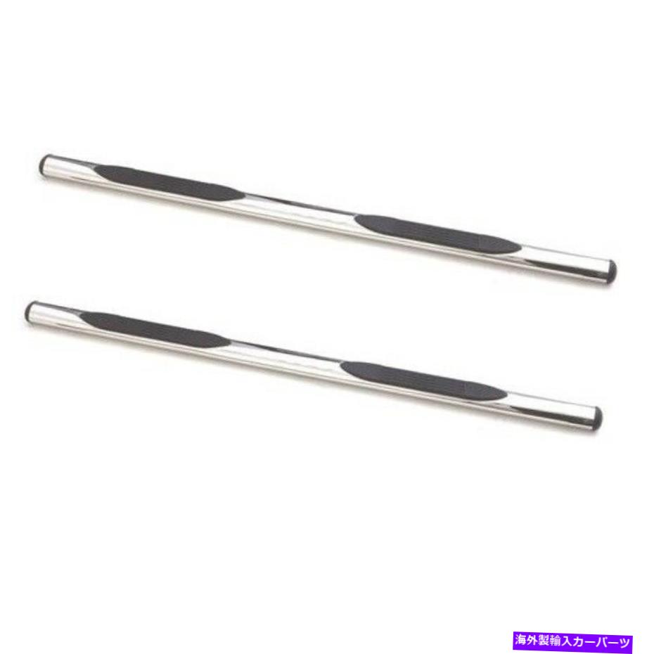 Nerf Bar Lund 23578176 4in楕円形のストレートチューブステップブラケット05-17フロンティア LUND 23578176 4in Oval Straight Tube Step Brackets 05-17 Frontier【並行輸入品】
