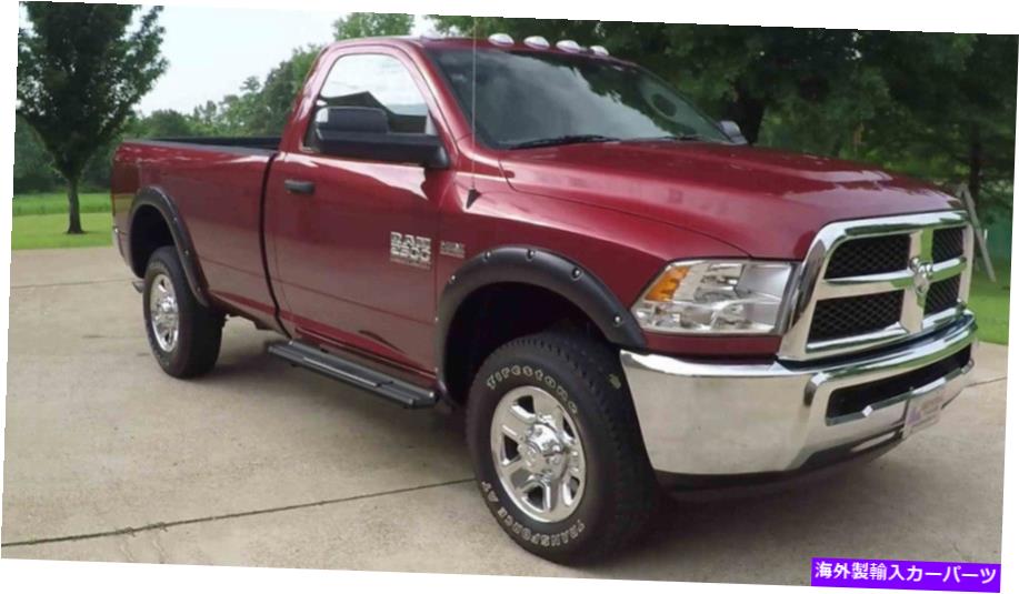 Nerf Bar ブラックボードネルフバーフィット09-18ダッジラム1500 2500 3500レギュラーキャブ Black Board Nerf Bars Fit 09-18 Dodge Ram 1500 2500 3500 Regular Cab【並行輸入品】