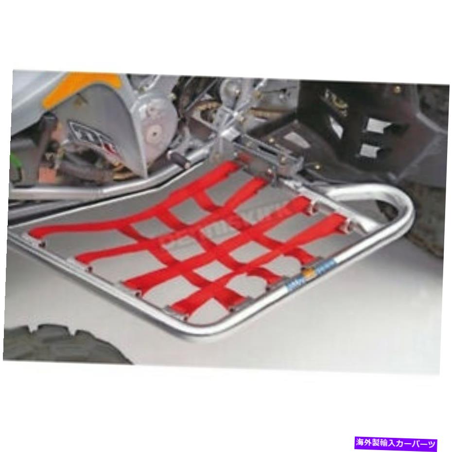 Nerf Bar DG合金ネルフバー、赤いウェビング-60-2100 DG Alloy Nerf Bars w/Red Webbing - 60-2100【並行輸入品】