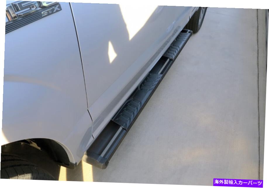 Nerf Bar ブラックボードNERFバーは15-22 FORD F150スーパーキャブ＆17-22 F250フィット Black Board Nerf Bars Fit 15-22 Ford F150 Super Cab & 17-22 F250【並行輸入品】