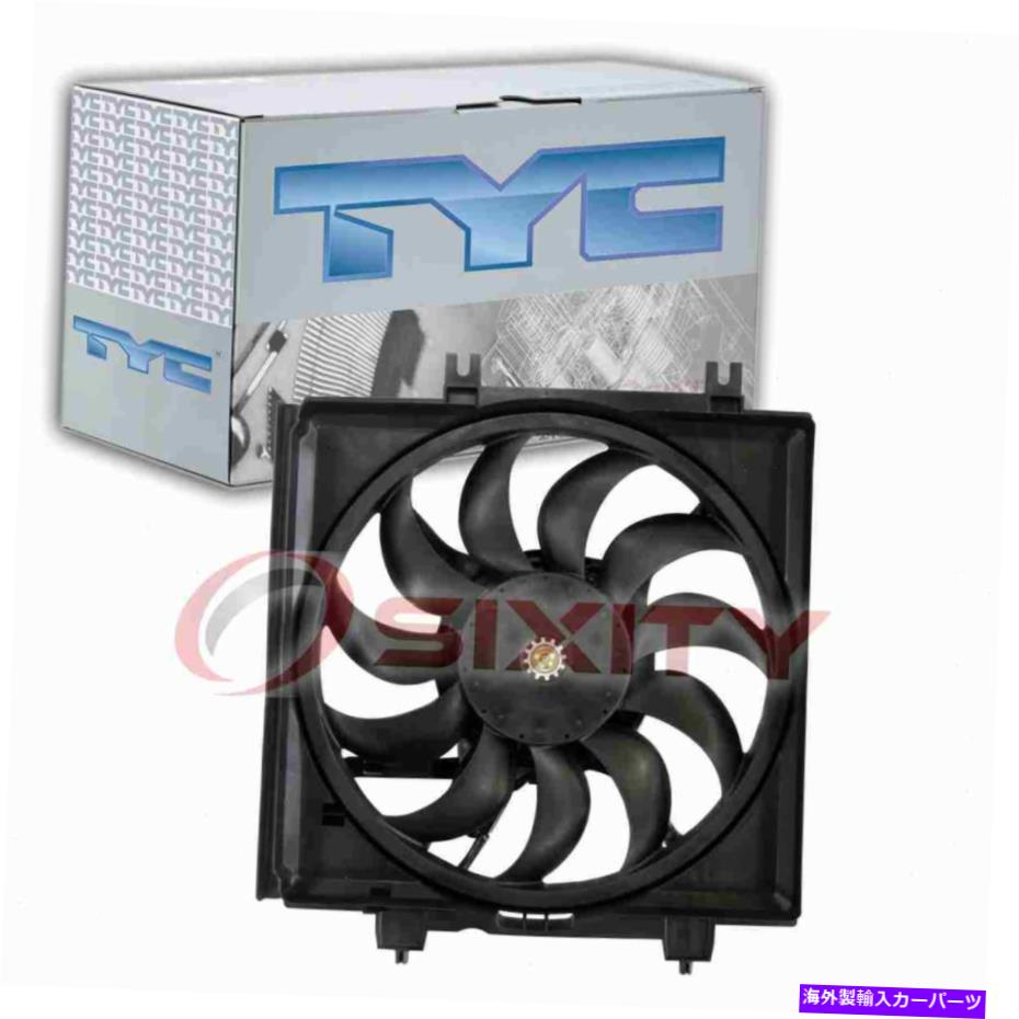 コンデンサー TYC Right ACコンデンサーファンアセンブリ2015-2020スバルWRX加熱エアUO TYC Right AC Condenser Fan Assembly for 2015-2020 Subaru WRX Heating Air uo【並行輸入品】
