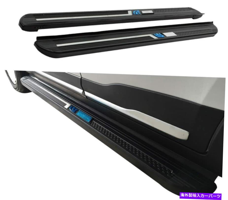 Nerf Bar ランニングボードサイドステップNERFバーフィットランドローバーディスカバリースポーツ2015-2020 Running Board Side Step Nerf Bar Fits for Land Rover Discovery Sport 2015-2020【並行輸入品】
