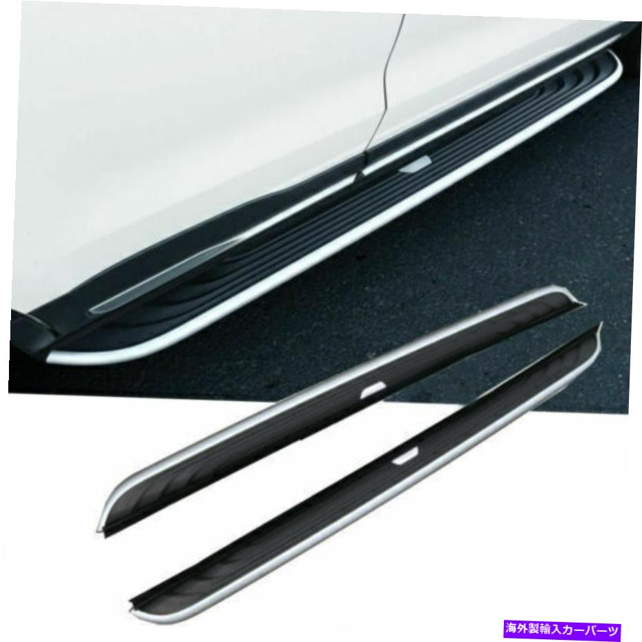 Nerf Bar 2PCS固定ボードサイドステップナーフバーフィットビュイック想像2021 2022 2Pcs Fixed Running Board Side Step Nerf Bar Fits for Buick Envision 2021 2022【並行輸入品】