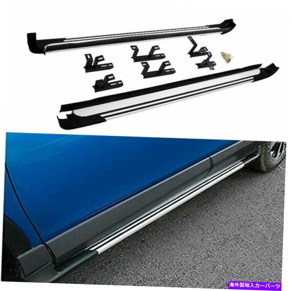 Nerf Bar トヨタRAV4 RAV-4 2016 2017 2018ドアランニングボードサイドステップNERFバーに適合 Fits for Toyota RAV4 RAV-4 2016 2017 2018 Door Running Board Side Step Nerf Bar【並行輸入品】