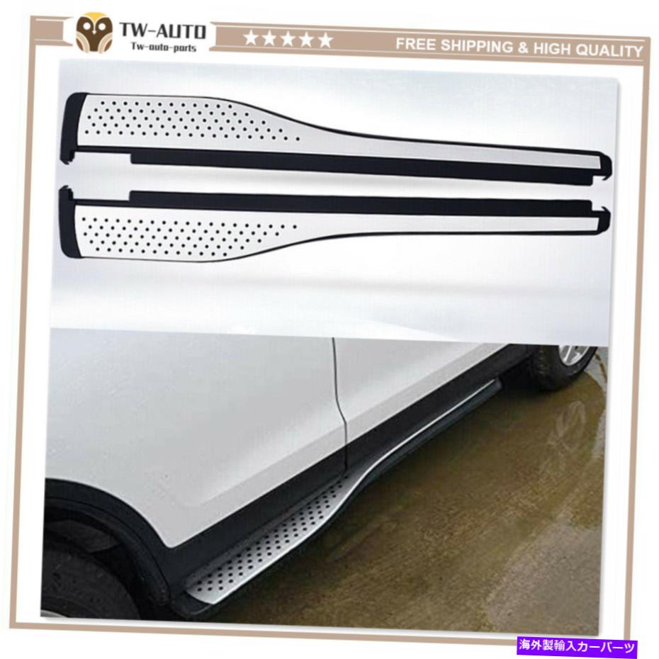Nerf Bar Acura RDX 2012-2018固定ドアサイドステップランニングボードNERFバーに適合 Fits for Acura RDX 2012-2018 Fixed Door Side Steps Running Board Nerf Bar【並行輸入品】