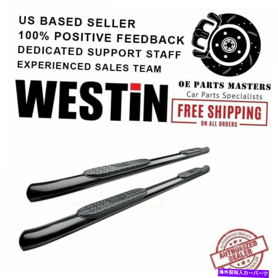 Nerf Bar ウェスティン4 "07-18ラングラーJKプロトランクスオーバルナーフバー用ブラックパウダーコーティング Westin 4"Black Powder Coated For 07-18 Wrangler JK PRO TRAXX Oval Nerf Bars【並行輸入品】|Us Custom Parts Shop USDM