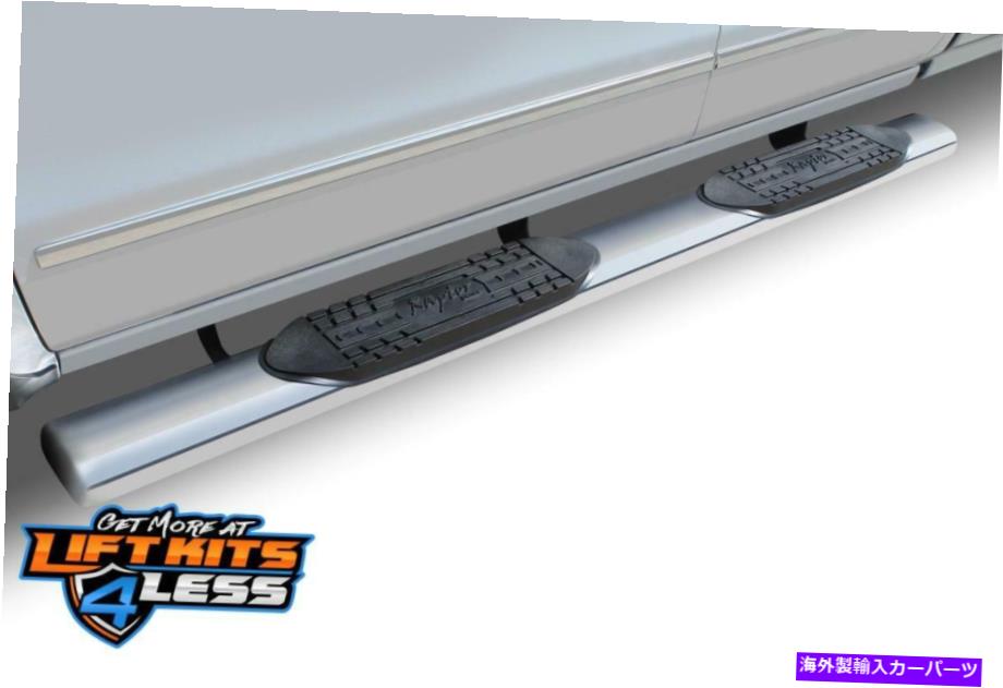 Nerf Bar Raptor 0703-0156 4 "1999-16 Ford F-250/F-350 SDReg。CabのSST楕円形のステップバー Raptor 0703-0156 4" SST Oval Step Bars for 1999-16 Ford F-250/F-350 SD Reg. Cab【並行輸入品】|Us Custom Parts Shop USDM