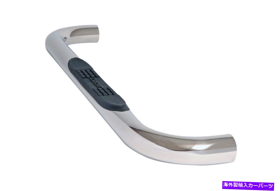 Nerf Bar Dee Zee DZ372233ステンレス鋼側の横のステップ3インチ。丸いタクシーの長さ Dee Zee DZ372233 Stainless Steel Side Steps 3 in. Round Cab Length【並行輸入品】