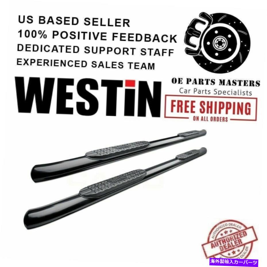Nerf Bar ウェスティン4 "10-17トヨタ4ランナーPro Traxx Oval Nerf Barsでコーティング Westin 4"Black Powder Coated For 10-17 Toyota 4Runner PRO TRAXX Oval Nerf Bars【並行輸入品】|Us Custom Parts Shop USDM
