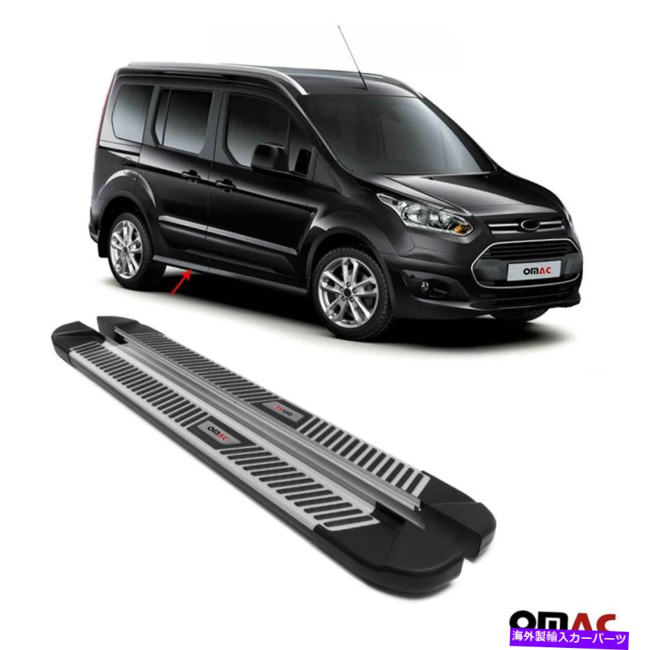 Nerf Bar Ford Transit Connect Long Wheelbase 2010-2013のランニングボードを実行するサイドステップ Side Steps Running Boards For Ford Transit Connect Long Wheelbase 2010-2013【並行輸入品】｜Us Custom Parts Shop USDM