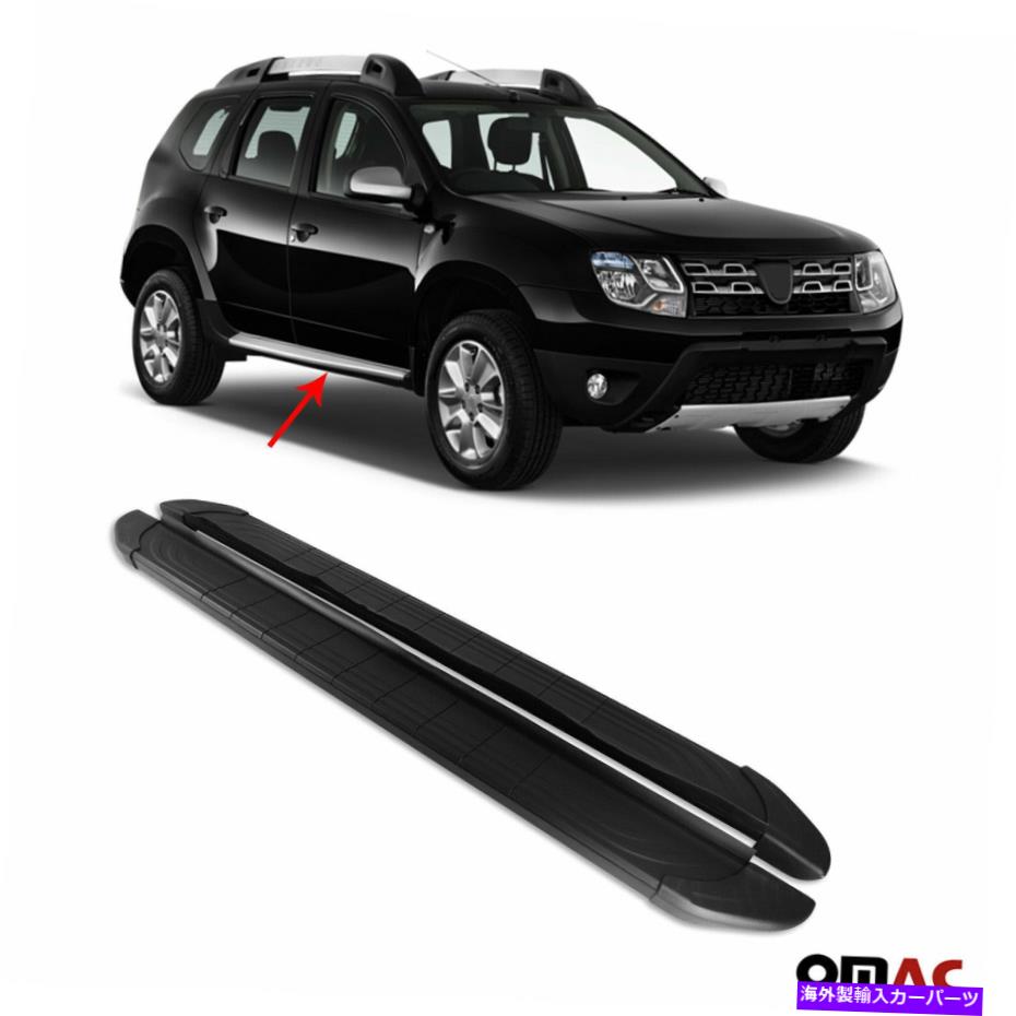 Nerf Bar Dacia Duster 2010-2018サイドステップNERFバーアルミニウム2 PCのランニングボード Running Boards For Dacia Duster 2010-2018 Side Steps Nerf Bars Aluminum 2 Pcs【並行輸入品】｜Us Custom Parts Shop USDM
