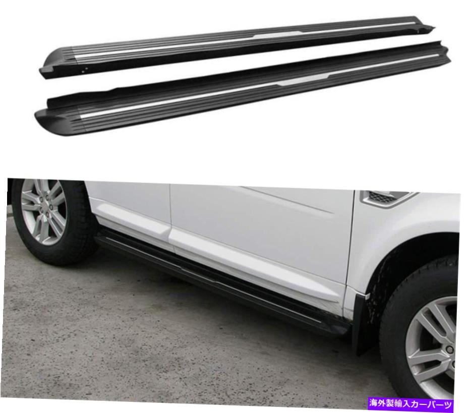 Nerf Bar ランドローバーLR2フリーランダー2 2006-2016に適合するサイドステップボードNERFバーフィット Side Step Running Board Nerf Bar Fit for Land Rover LR2 Freelander 2 2006-2016【並行輸入品】|Us Custom Parts Shop USDM