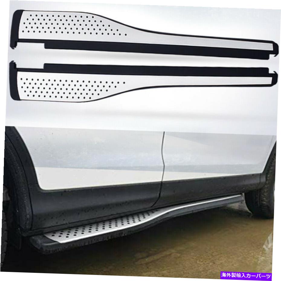 Nerf Bar ホンダアキュラRDX 2012-2018ドアサイドステップランニングボードnerfバーに2PCSフィット 2Pcs Fits for Honda Acura RDX 2012-2018 Door Side Steps Running Board Nerf Bar【並行輸入品】