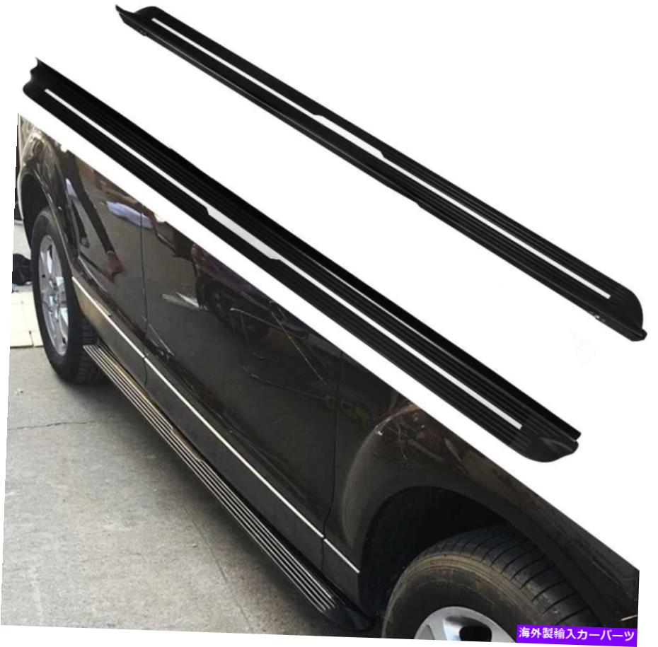 Nerf Bar 固定ドアサイドステップランニングボードNERFバーフィットヒュンダイサンタフェ2013-2018 Fixed Door Side Step Running Board Nerf Bar Fits for Hyundai Santa Fe 2013-2018【並行輸入品】｜Us Custom Parts Shop USDM