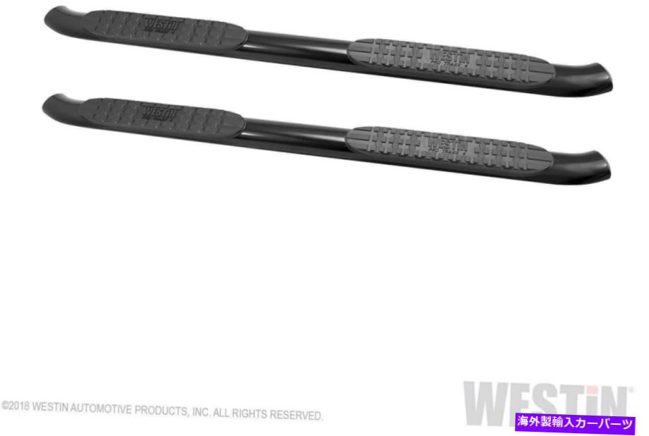 Nerf Bar WES21-21335 Westin 21-21335 Pro Traxx 4 "楕円形のナーフステップバー - ブラックパウダーコート WES21-21335 Westin 21-21335 PRO TRAXX 4" Oval Nerf Step Bars - Black Powdercoat【並行輸入品】｜Us Custom Parts Shop USDM