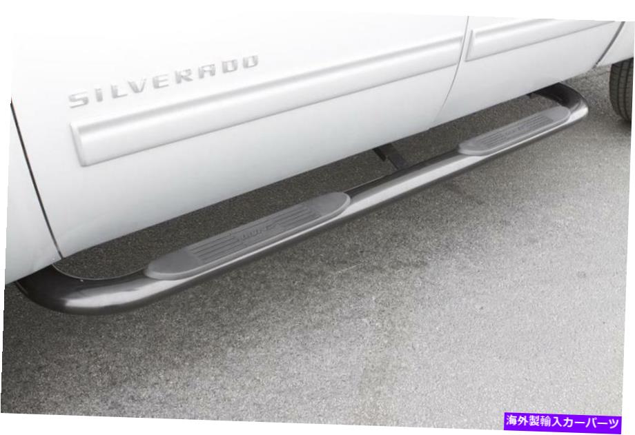 Nerf Bar Lund 23288964 4楕円形のベントナーフバー。ステンレス鋼;磨きました Lund 23288964 4 In Oval Bent Nerf Bars; Stainless Steel; Polished【並行輸入品】
