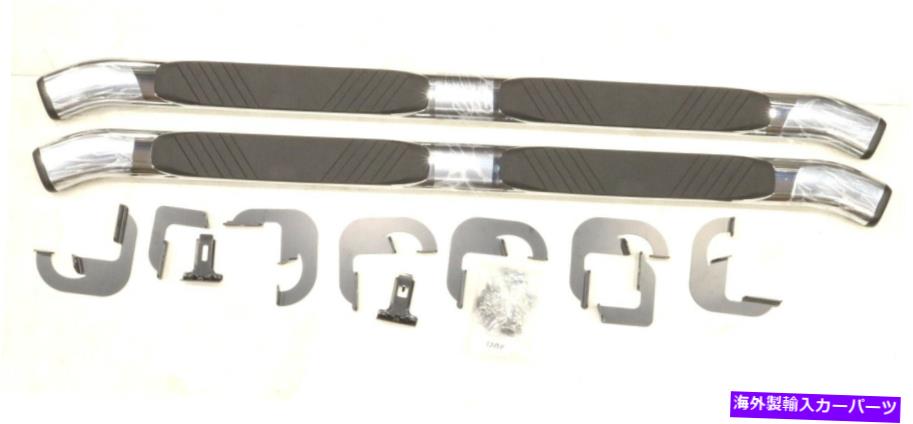 Nerf Bar ニューランドクロム卵形のnerfステップバー22858777シルバードシエラHDクルーキャブ11-14 NEW Lund Chrome Oval Nerf Step Bars 22858777 Silverado Sierra HD Crew Cab 11-14【並行輸入品】|Us Custom Parts Shop USDM