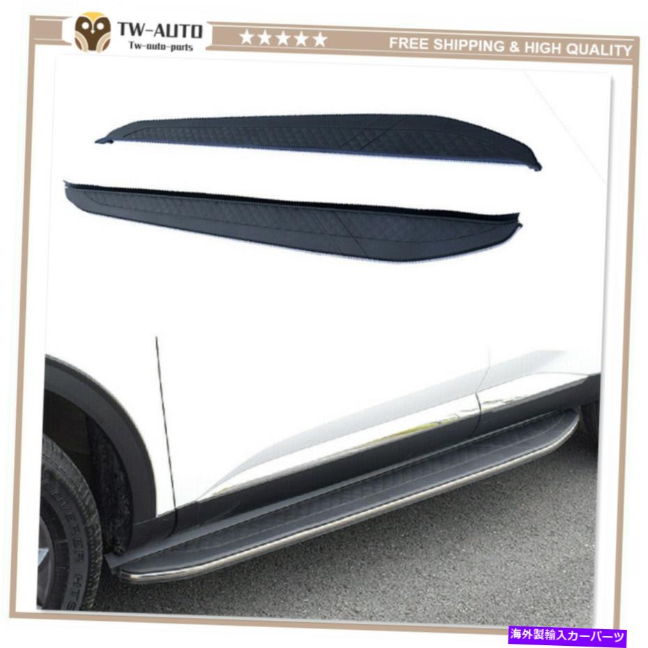 Nerf Bar GMC Yukon 2021 2022固定ドアサイドステップランニングボードNERFバーに2PCSフィット 2Pcs Fits For GMC Yukon 2021 2022 Fixed Door Side Step Running Board Nerf Bar【並行輸入品】