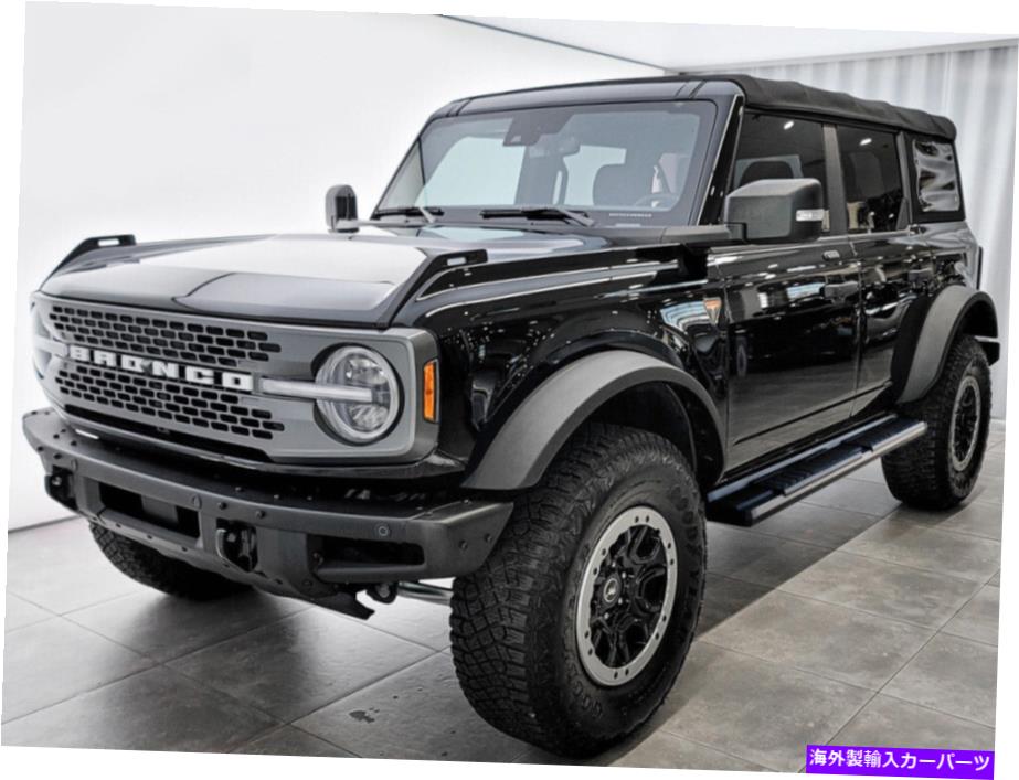 Nerf Bar 21-22フォードブロンコSUV 4ドアのためのブラックナーフバーランニングボード Black Nerf Bar Running Boards For 21-22 Ford Bronco SUV 4-Door【並行輸入品】｜Us Custom Parts Shop USDM 126,280円