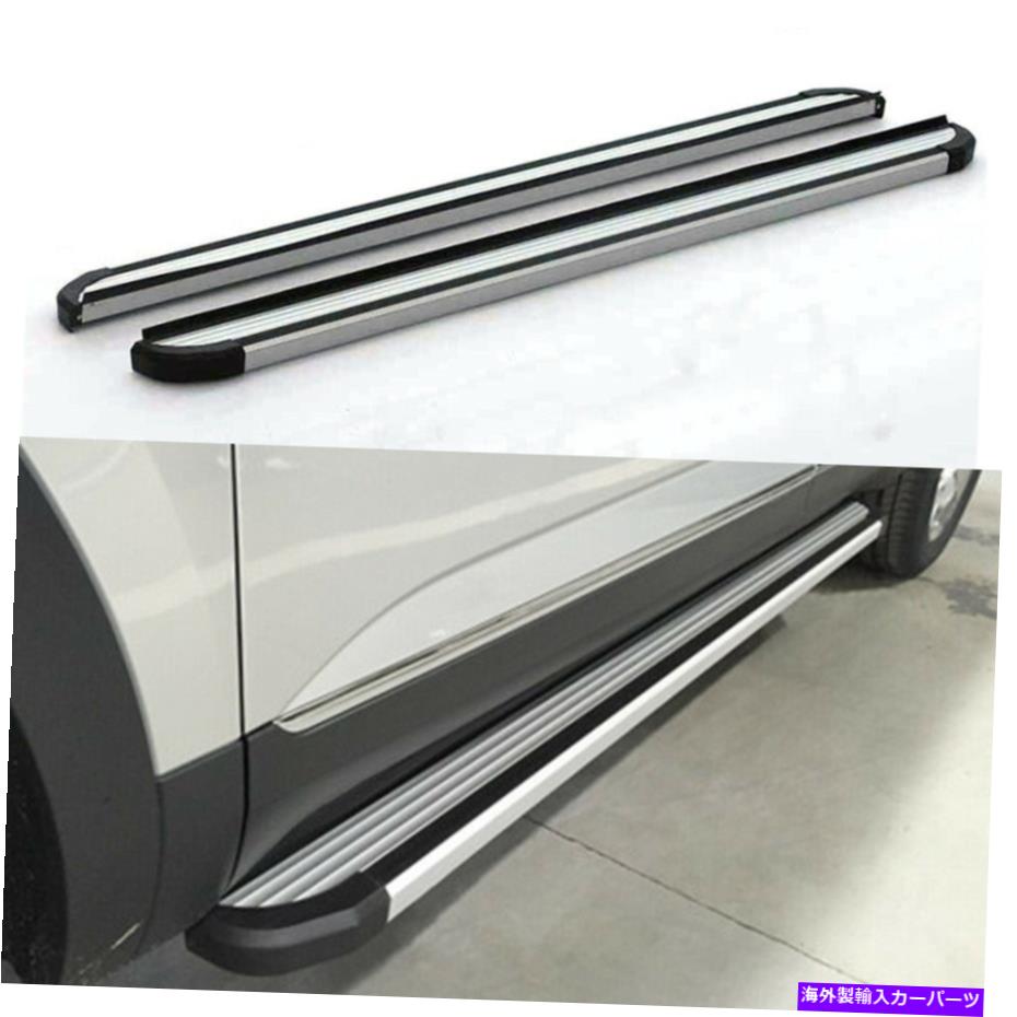 Nerf Bar ジャガーFペースFペース2016-2020ドアサイドステップランニングボードnerfバー Fit for Jaguar F-Pace F pace 2016-2020 Door Side Steps Running Boards Nerf Bar【並行輸入品】