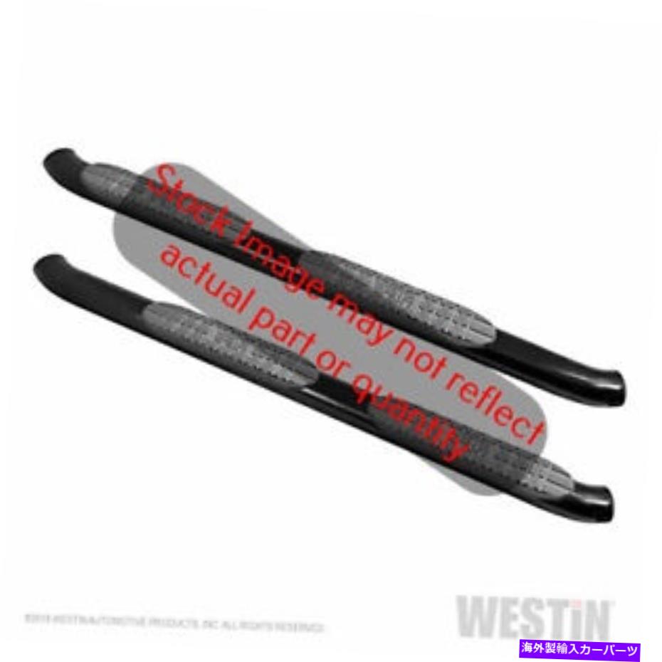 Nerf Bar Westin Pro Traxx 4楕円形のnerfステップバー| 21-24065 |テクスチャブラック| 1ペア Westin Pro Traxx 4 Oval Nerf Step Bars | 21-24065 | Textured Black | 1 Pair【並行輸入品】|Us Custom Parts Shop USDM