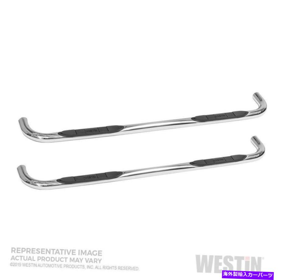 Nerf Bar 23 4120ウェスティン23 4120ステンレス鋼Eシリーズ3ナーフステップバー 23 4120 Westin 23 4120 Stainless Steel E Series 3 Nerf Step Bars【並行輸入品】