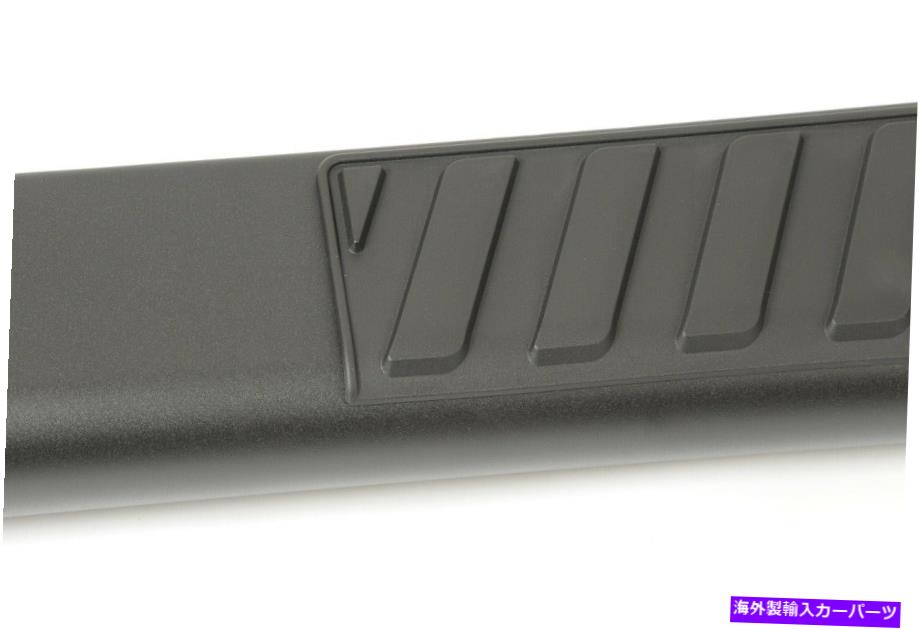 Nerf Bar Dee Zee DZ16121テクスチャブラックスチールサイドステップ6インチ。楕円形のキャブの長さ Dee Zee DZ16121 Textured Black Steel Side Steps 6 in. Oval Cab Length【並行輸入品】