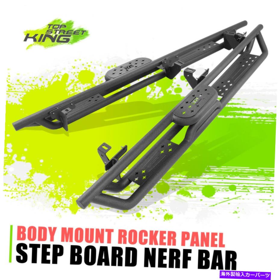 Nerf Bar J2ロッカーパネルガードステップNERFバーランニングボードラングラー無制限07-18 J2 Rocker Panel Guard Step Nerf Bar Running Board for Wrangler Unlimited 07-18【並行輸入品】｜Us Custom Parts Shop USDM