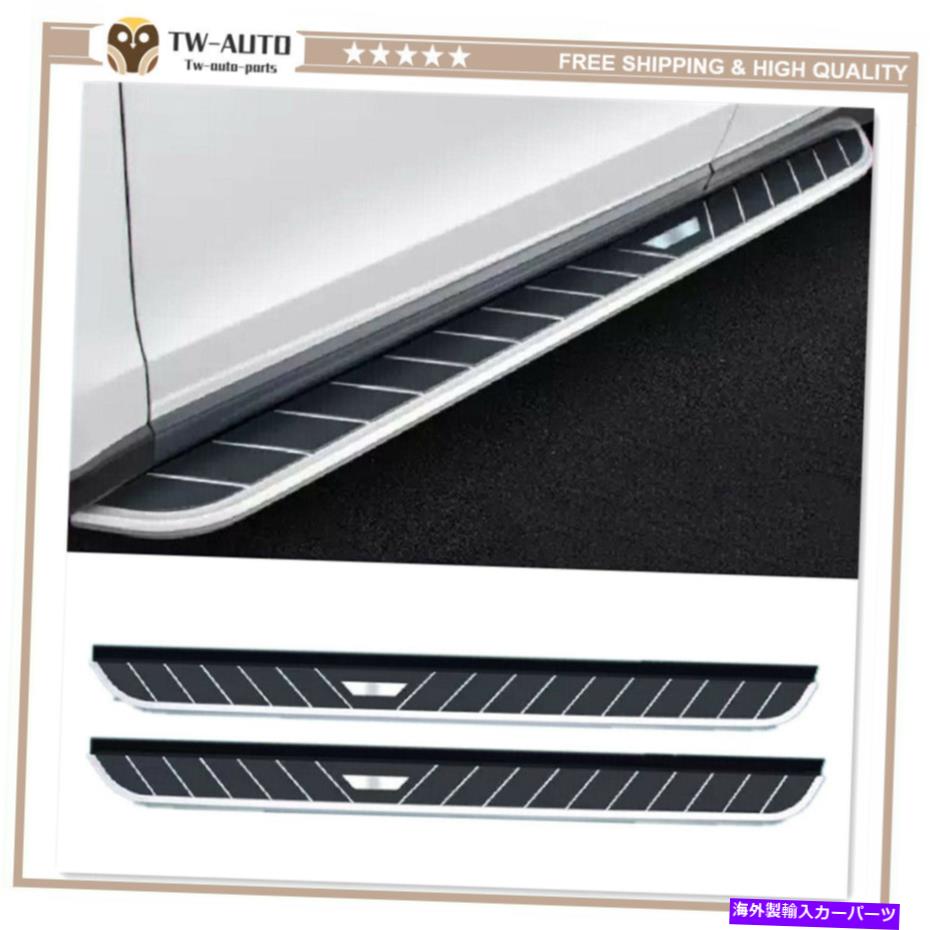 Nerf Bar ボルボXC60 XC 60 2018-2021ドアサイドステップランニングボードNERFバーに2PCSフィット 2Pcs Fits for Volvo XC60 XC 60 2018-2021 Door Side Step Running Board Nerf Bar【並行輸入品】