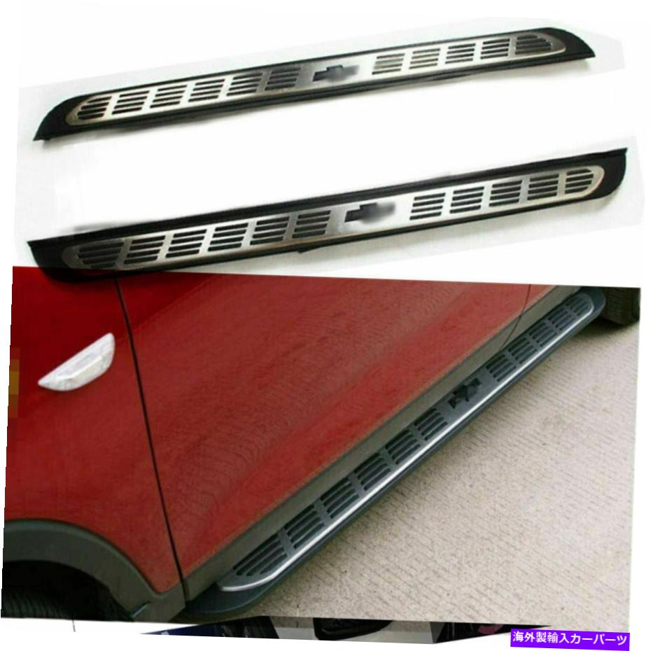 Nerf Bar シボレーシボレートレイルブレイザー2021 2022サイドステップランニングボードnerf barに適しています Fits for Chevrolet Chevy Trailblazer 2021 2022 Side Step Running Board Nerf Bar【並行輸入品】