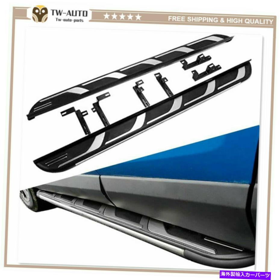 Nerf Bar トヨタRAV4 RAV-4 2016 2017 2018ドアランニングボードサイドステップNERFバーに適合 Fits for Toyota RAV4 RAV-4 2016 2017 2018 Door Running Board Side Step Nerf Bar【並行輸入品】